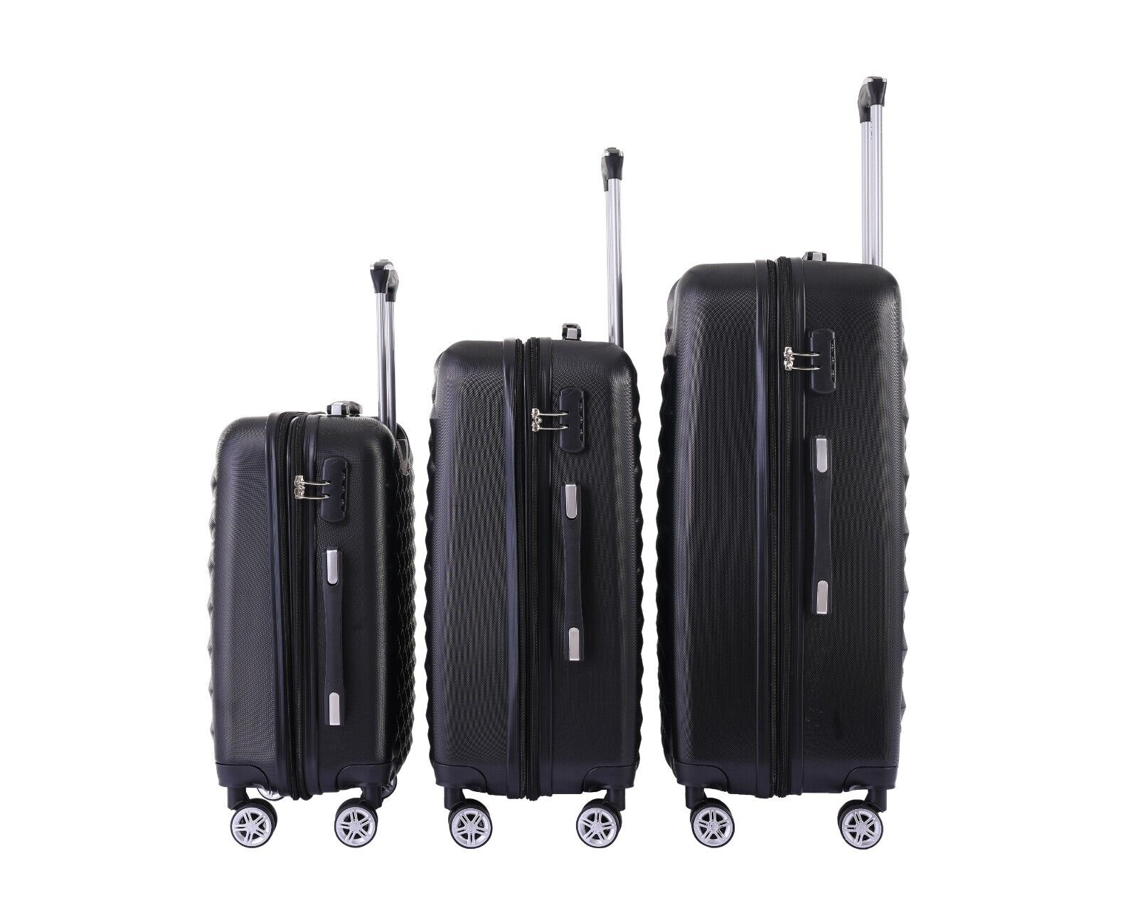 3 tlg. Koffer Trolley Kofferset Reisekoffer M-L-XL-Set Lotus Karo – Optimum  Store